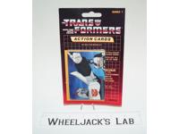 Prowl Jazz Sealed Pack Card #130 Transformers Trading Action Cards 1985 G1