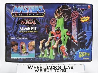 Horde Slime Pit W Box Complete W Slime 1985 He-Man Masters of the Universe MOTU