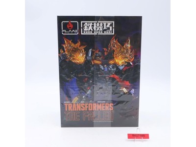 #06 The Fallen Megatronus Prime Transformers Kuro Kara Kuri Flame Toys NEW MISB