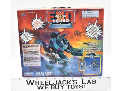Typhonus Deep Submergence E-Frame W Box Complete Exo Squad Robotech Playmates