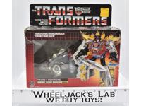 Snarl NR MINT FIG MIB 100% Complete 1985 Vintage Hasbro G1 Transformers