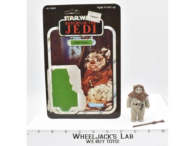 Chief Chirpa Ewok Figure #B Complete 1983 Star Wars ROTJ Vintage No Repo