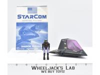 Shadow Parasite #1 Attack Fighter Lt Magg 100% Complete Starcom 1986 Coleco