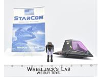 Shadow Parasite #2 Attack Fighter Lt Magg 100% Complete Starcom 1986 Coleco