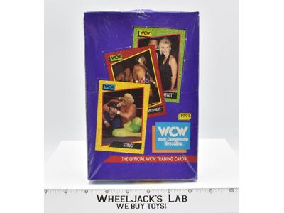 WCW World Championship Wrestling Sealed Hobby Wax Box 1991 Trading Cards 36 Pack