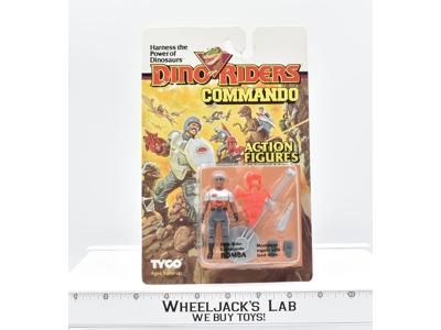 Bomba Commando SEALED MOSC Dino Riders Vintage Action Figure 1989 Tyco