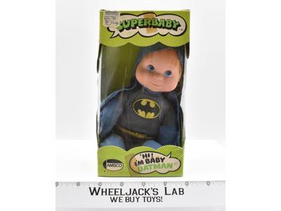 Batman SuperBaby NEW In Box Amsco 1976 Vintage DC Comics Action Figure Doll