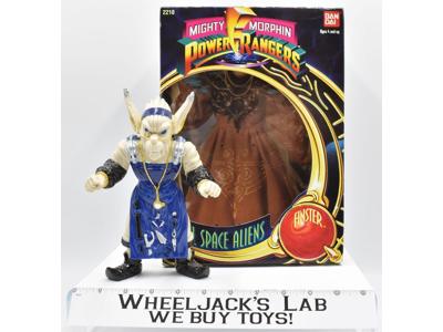 Finster Space Aliens Complete W Box MMPR Power Rangers 1993 Bandai Action Figure