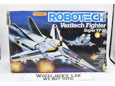 Veritech Fighter VF-1S Harmony Gold Roy Focker Robotech Macross 1986 Matchbox