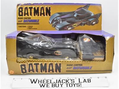 Batmobile Remote Control In Box 100% Complete Toybiz 1989 Vehicle