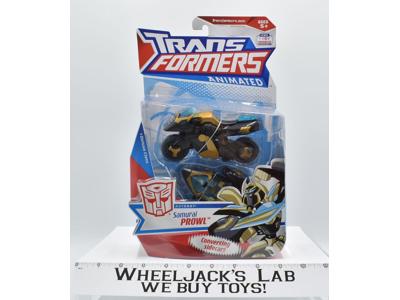 Samurai Prowl 2008 Deluxe Animated MISB MOSC Hasbro Transformers Action Figure