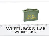 GI Joe 1964 12" Green Ammo Box Accessory Vintage Action Hasbro