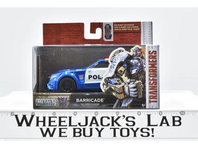 Barricade Die Cast Metals NEW 2017 TLK The Last Knight Transformers Jada