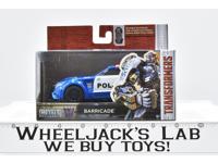 Barricade Die Cast Metals NEW 2017 TLK The Last Knight Transformers Jada
