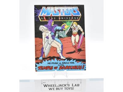 Temple of Darkness! Mini Comic Book He-Man MOTU 1980's Mattel