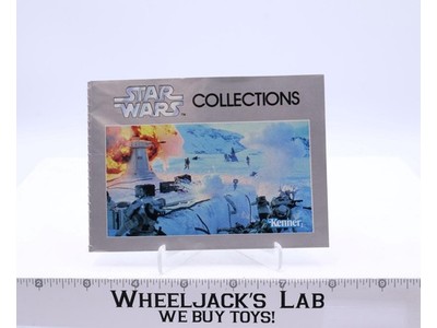 Collections Silver Cover Mini Toy Catalog ORIGINAL Star Wars ESB 1982 Kenner