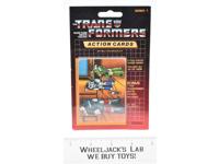 Mirage Sealed Pack Card #123 Transformers Trading Action Cards 1985 G1