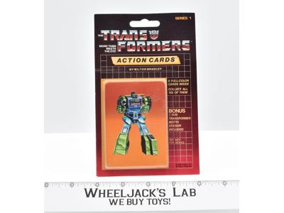 Hook Sealed Pack Card #120 Transformers Trading Action Cards 1985 G1