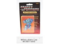 Astrotrain Sealed Pack Card #110 Transformers Trading Action Cards 1985 G1