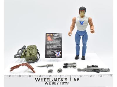 Fire Power Rambo Complete Rambo Forces of Freedom Coleco 1986 Action Figure