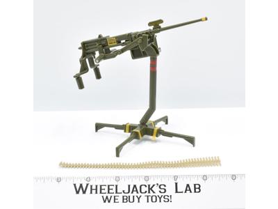 .50 MM Anti-Aircraft Gun Complete Rambo Savage Strike Headquarters Coleco 1985