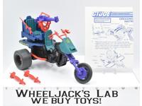 Dreadnok Tri-Cycle 1987 COMPLETE GI Joe Vintage Action Figure Vehicle Hasbro