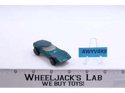 Torero Aqua Hot Wheels 1968 1969 Mattel Vintage Redline RL White Interior