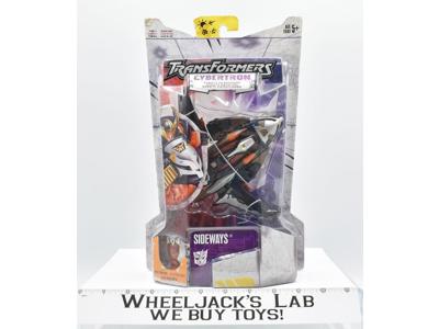 Sideways Deluxe Class Cybertron 2005 NEW MISB RID Transformers Hasbro