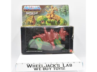 Battle Cat W Box Complete 1981 He-Man Masters of the Universe MOTU Mattel