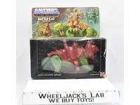 Battle Cat W Box Complete 1981 He-Man Masters of the Universe MOTU Mattel