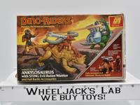 Ankylosaurus W Sting Boxed Dino Riders Vintage Action Figure 1987 Tyco