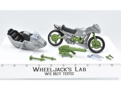 Silver Mirage Motorcycle GI Joe Cobra 1987 Vintage Action Figure Vehicle Hasbro