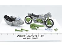 Silver Mirage Motorcycle GI Joe Cobra 1987 Vintage Action Figure Vehicle Hasbro