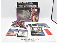 Thrust MIB NEAR MINT FIGURE 100% Complete 1985 Vintage G1 Transformers