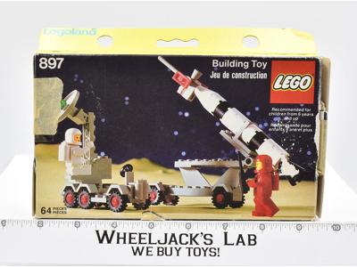 Space System 897 Mobile Rocket Launcher 1979 Legoland LEGO Set Vintage