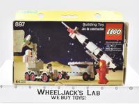 Space System 897 Mobile Rocket Launcher 1979 Legoland LEGO Set Vintage