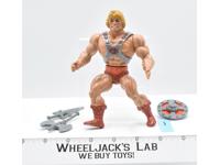 He-Man SOFT HEAD A 100% Complete 1982 MOTU Masters of the Universe Vintage