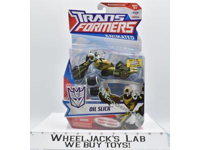 Oil Slick Deluxe Animated 2008 MISB MOSC Hasbro Transformers Action Figure
