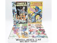 The Transformers Comic Books Lot 6 #32, 36-38 G1 Marvel