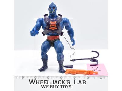Webstor B 100% Complete 1984 He-Man MOTU Mattel Masters of the Universe