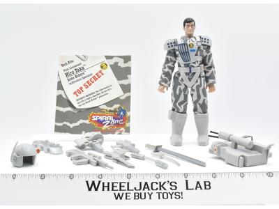 Hiro Takia 100% Complete Spiral Zone Tonka 1987 Vintage Action Figure