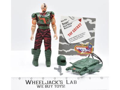 Reaper Black Widow 100% Complete Spiral Zone Tonka 1987 Vintage Action Figure
