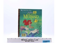 The Little Mermaid Disney 1989 A Little Golden Book Near-Mint