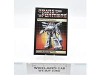 Prowl Action Figure Vintage Instruction Manual 1985 Hasbro G1 Transformers