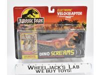 Velociraptor Dino Screams #A NEW Jurassic Park Kenner 1993