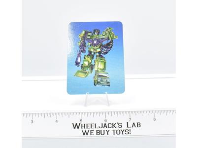 Devastator Card 115 Variant Color Transformers Action Trading Cards 1985 G1