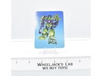 Devastator Card 115 Variant Color Transformers Action Trading Cards 1985 G1
