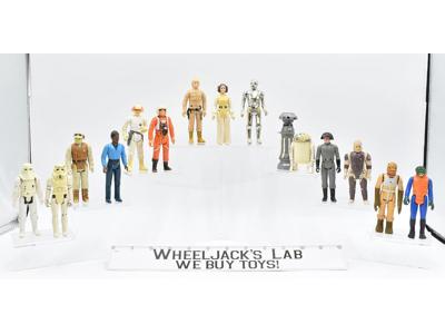 Lot Star Wars Figures X15 Star Wars Vintage Kenner Action Figure No Repro