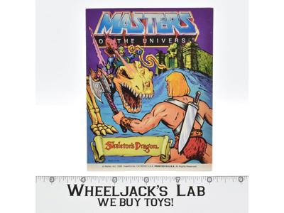 Skeletor's Dragon Mini Comic He-Man Masters of the Universe MOTU MATTEL 1984