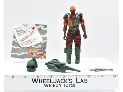 Bandit 100% Complete Spiral Zone Tonka 1987 Vintage Action Figure